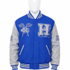 Men's Hampton University Style Varsity Jacket