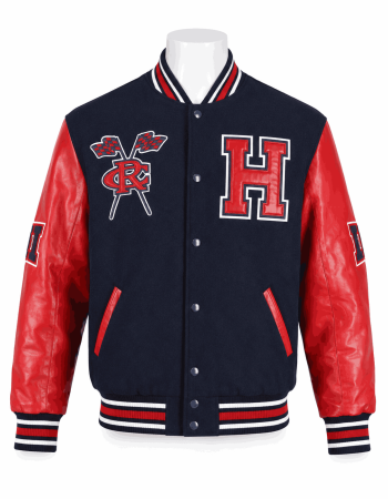 Men's Howard University Style Varsity Jacket