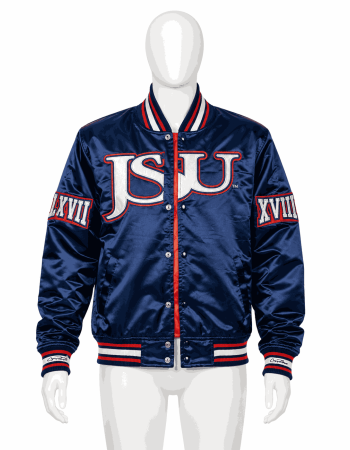 Men's Jackson State University Style Satin Jacket