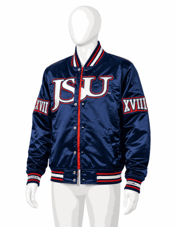 Men's Jackson State University Style Satin Jacket