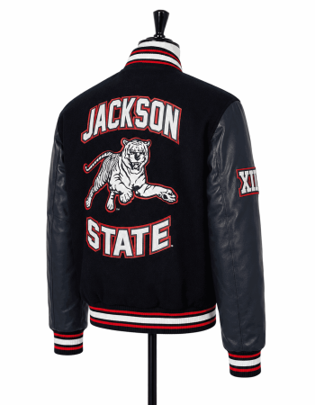 Men's Jackson State University Style Varsity Jacket