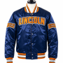 Men's Lincoln University Style Satin Jacket