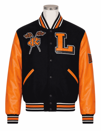 Men's Lincoln University Style Varsity Jacket