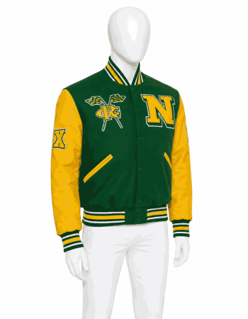 Men's Norfolk State University Style Varsity Jacket