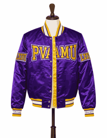 Men's Prairie View A&M University Style Satin Jacket