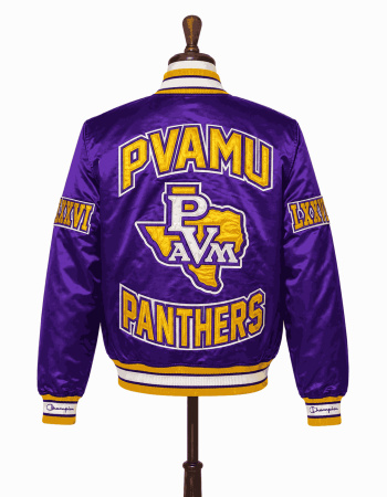 Men's Prairie View A&M University Style Satin Jacket