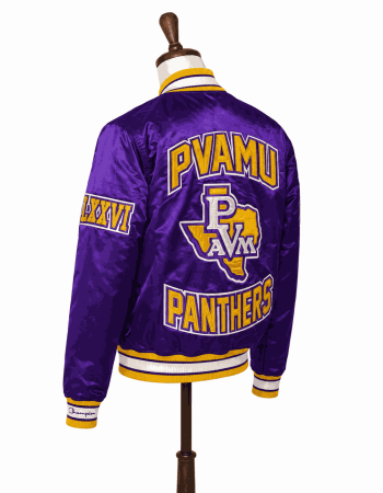 Men's Prairie View A&M University Style Satin Jacket Men's Prairie View A&M University Style Satin Jacket