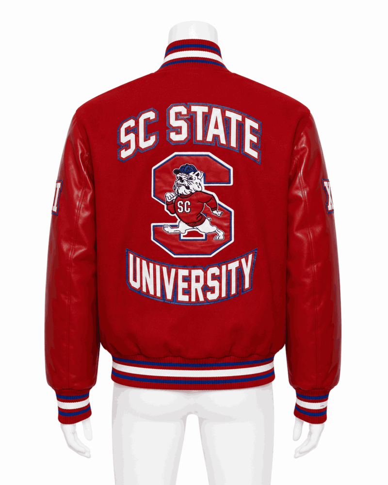 Men's South Carolina State University Style Varsity Jacket