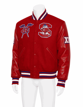 Men's South Carolina State University Style Varsity Jacket