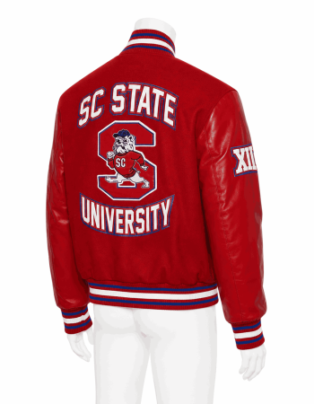 Men's South Carolina State University Style Varsity Jacket