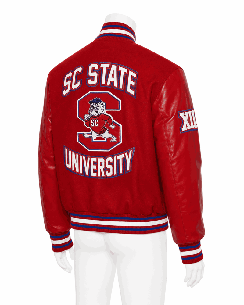 Men's South Carolina State University Style Varsity Jacket