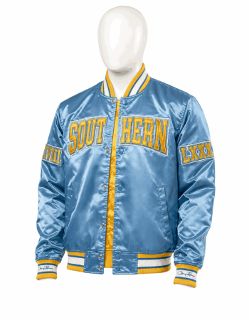 Men's Southern University Style Satin Jacket
