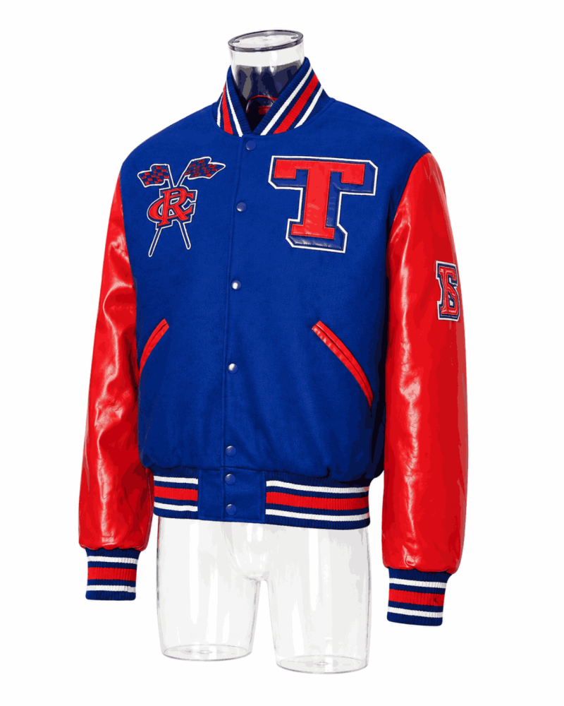 Men's Tennessee State University Style Varsity Jacket