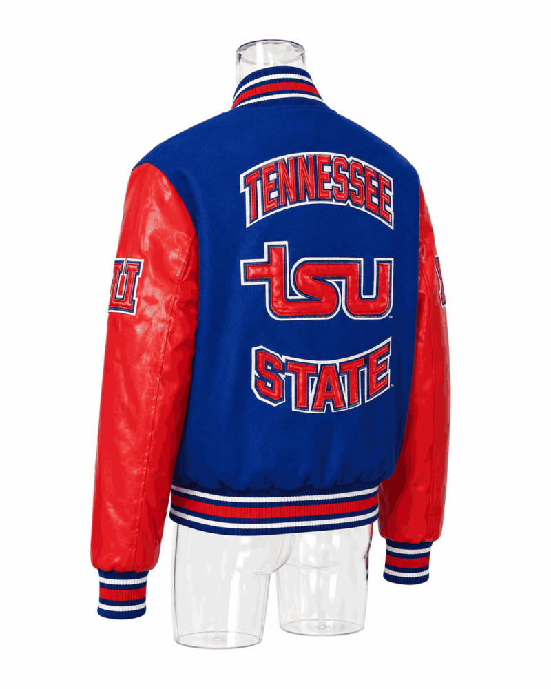 Men's Tennessee State University Style Varsity Jacket