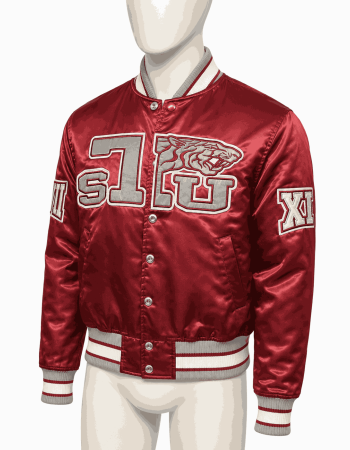 Men's Texas Southern University Style Satin Jacket