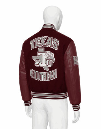 Men's Texas Southern University Style Varsity Jacket