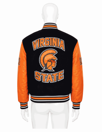 Men's Virginia State University Style Varsity Jacket