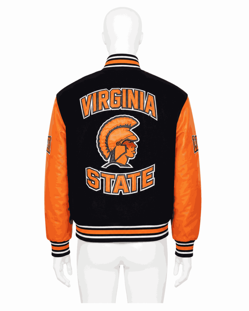 Men's Virginia State University Style Varsity Jacket