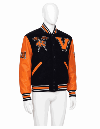 Men's Virginia State University Style Varsity Jacket