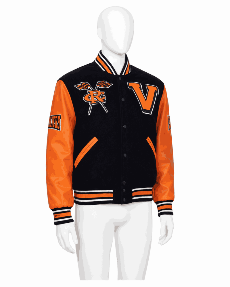 Men's Virginia State University Style Varsity Jacket