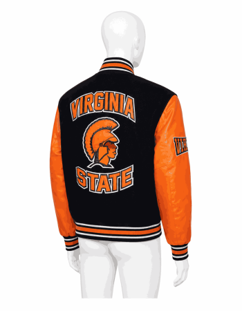 Men's Virginia State University Style Varsity Jacket