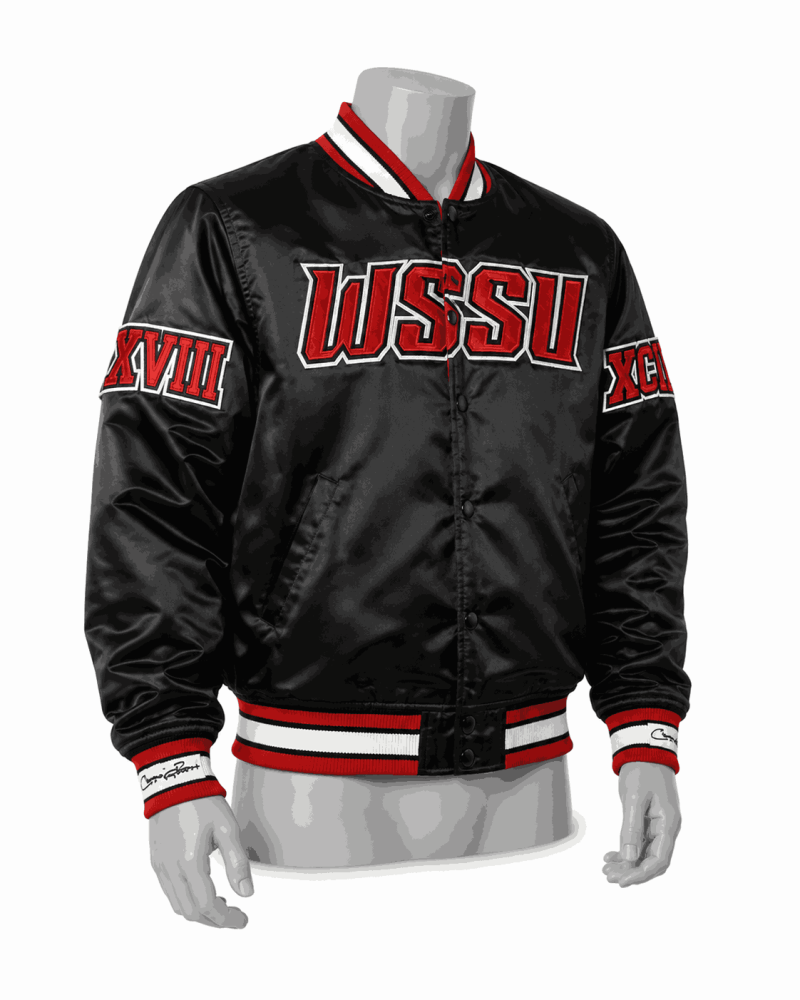 Men's Winston Salem State University Style Satin Jacket