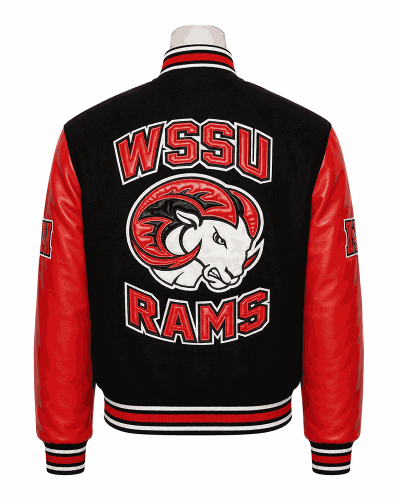 Men's Winston Salem State University Style Varsity Jacket