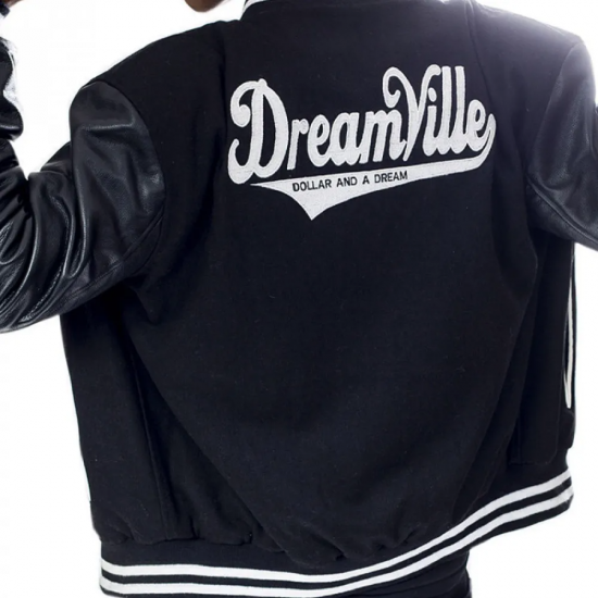 Men's Dreamville J Cole Born Sinner Varsity Bomber Jacket