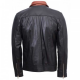 Mens Guarda Vintage Biker Leather Jacket