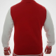 Men's Kavinsky Electro Varsity Red and White Jacket