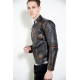 Mens 2 In 1 Thor Vintage Moto Quilted Leather Jacket