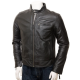 Mens Ultra Cool Soft Real Leather Biker Jacket