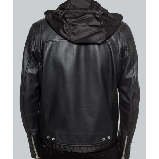 Men’s Black Biker Jacket