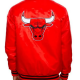 Men’s Chicago Bulls Red Satin Jacket