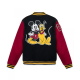 Mickey Mouse and Pluto Varsity Jacket