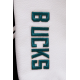 Milwaukee Bucks Classic Black And White Wool Varsity Jacket