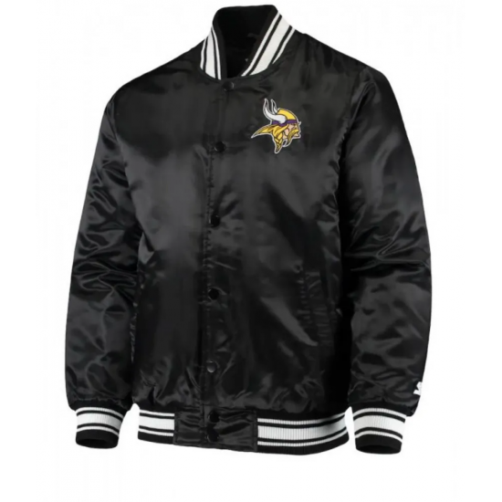 Minnesota Vikings Starter Black Jacket