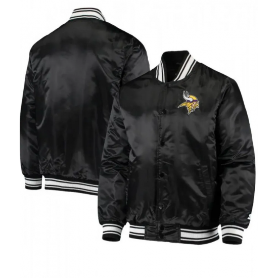 Minnesota Vikings Starter Black Jacket