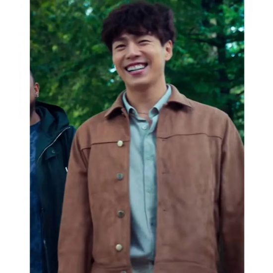 Money Heist Korea Lee Hyun‑Woo Brown Leather Jacket