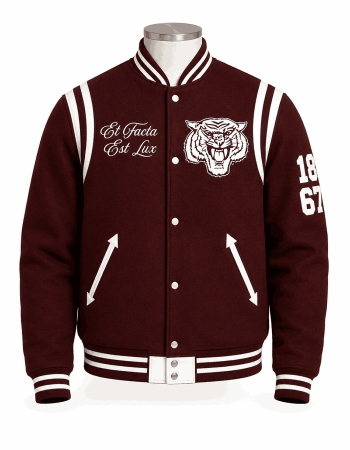 Morehouse College Varsity Maroon Style Jacket - Unisex