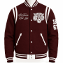 Morehouse College Varsity Maroon Style Jacket - Unisex