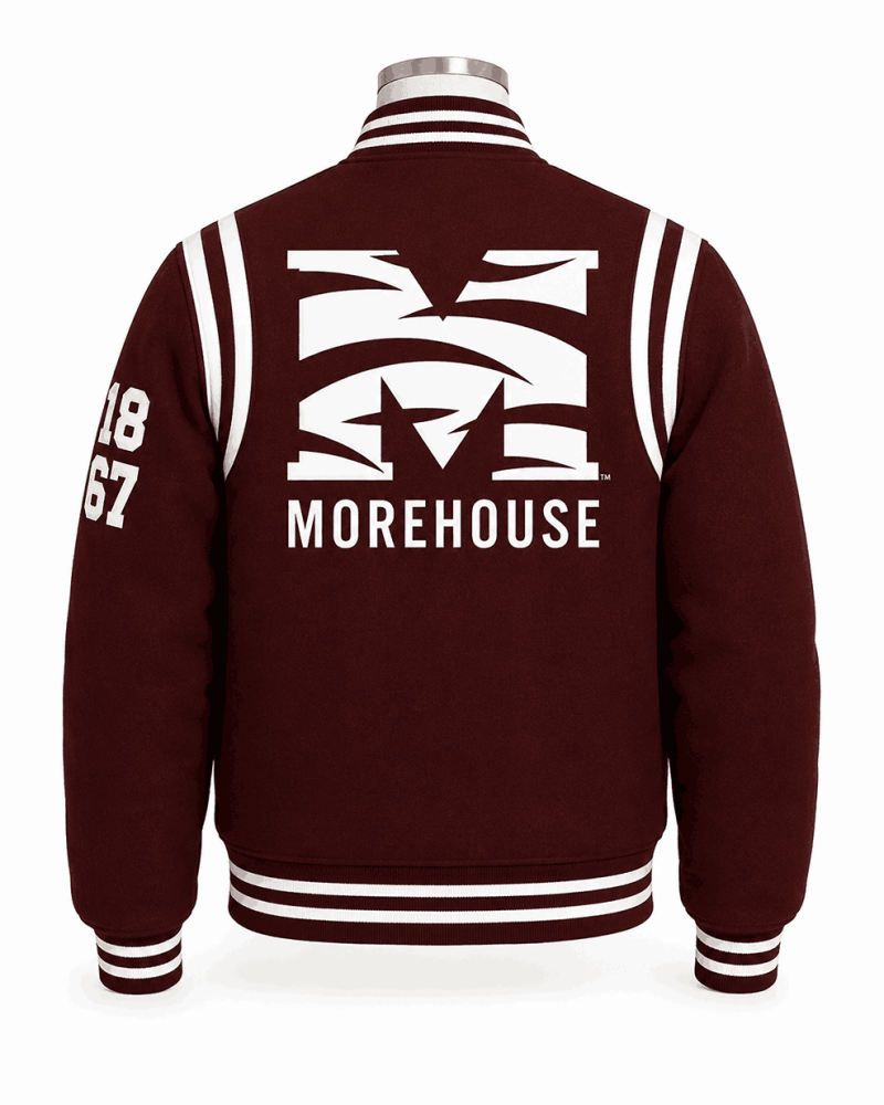Morehouse College Varsity Maroon Style Jacket - Unisex