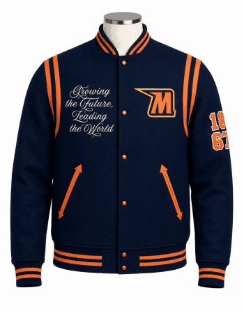 Morgan State University Style Varsity Jacket - Unisex