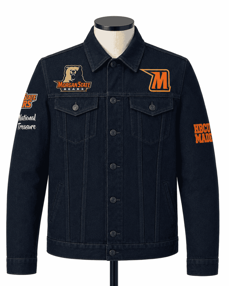 Morgan State University Style Denim Jacket - Unisex