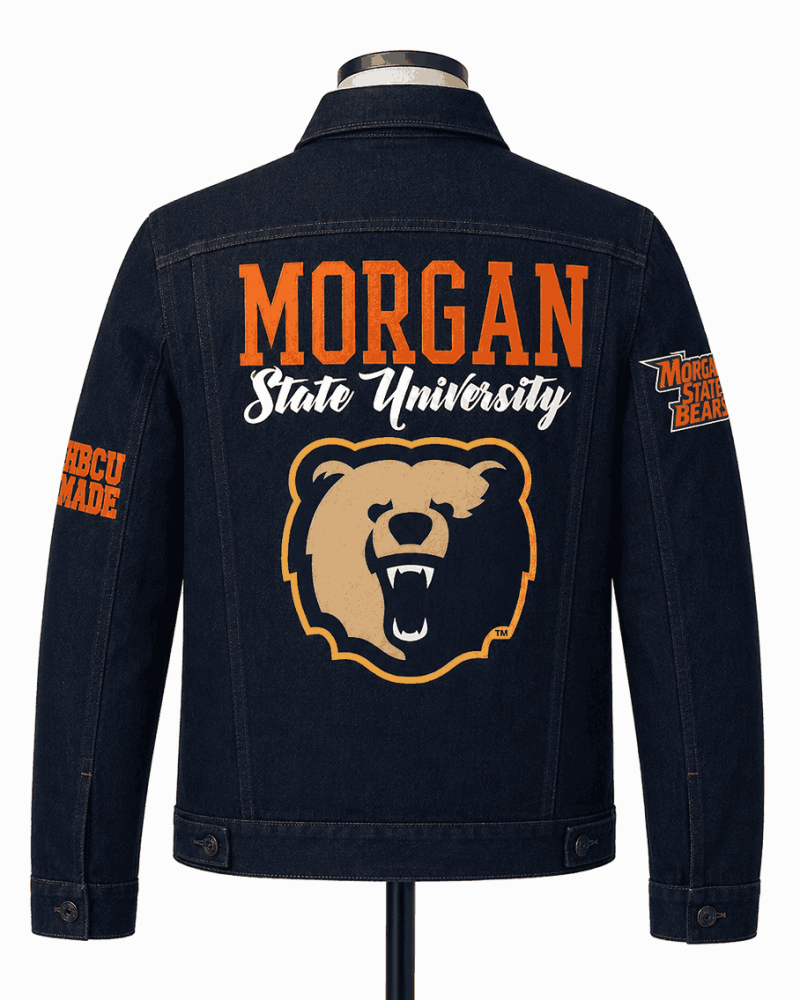 Morgan State University Style Denim Jacket - Unisex