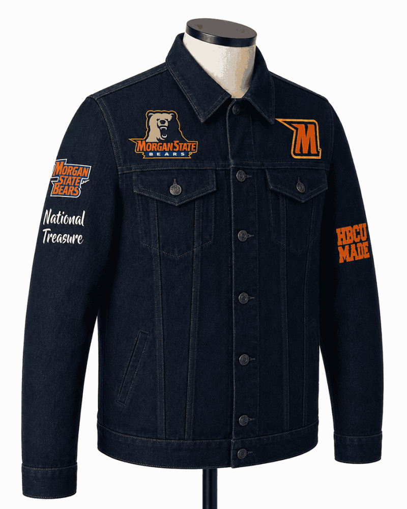 Morgan State University Style Denim Jacket - Unisex