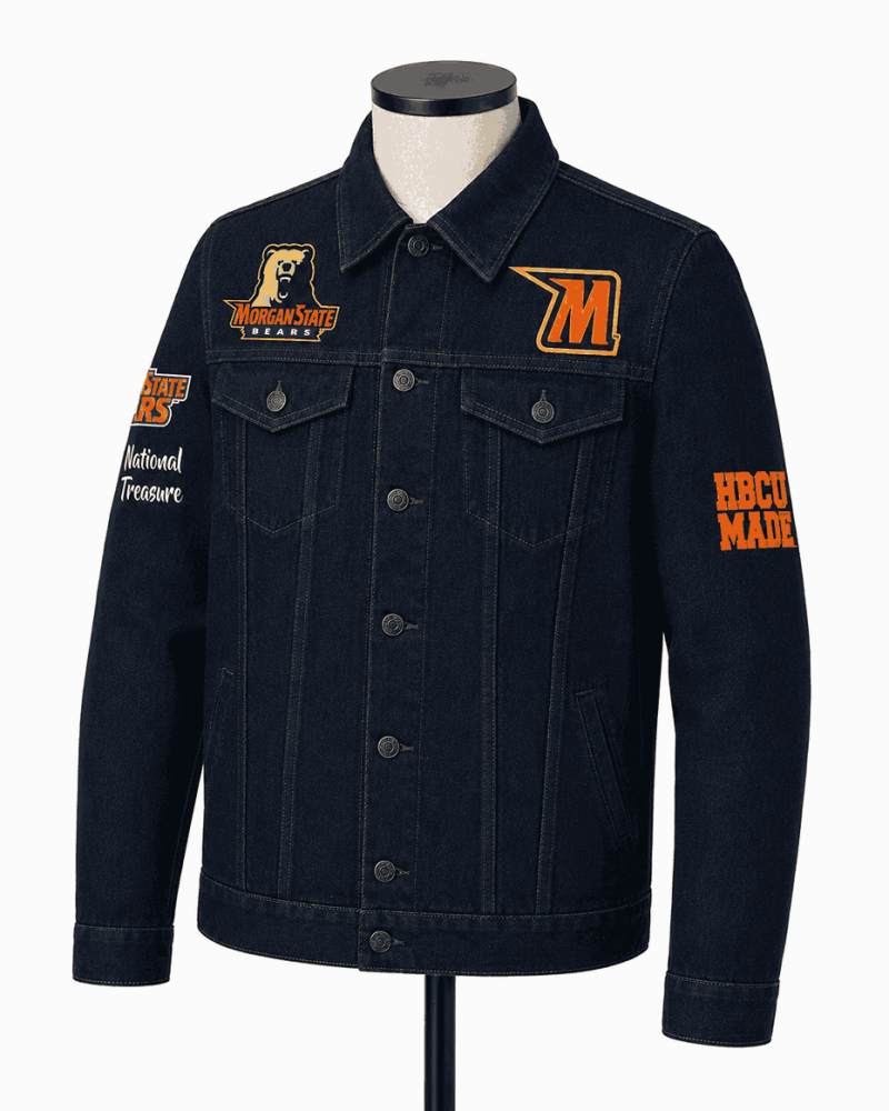 Morgan State University Style Denim Jacket - Unisex