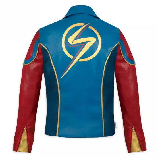 Ms Marvel Biker Costume Jacket