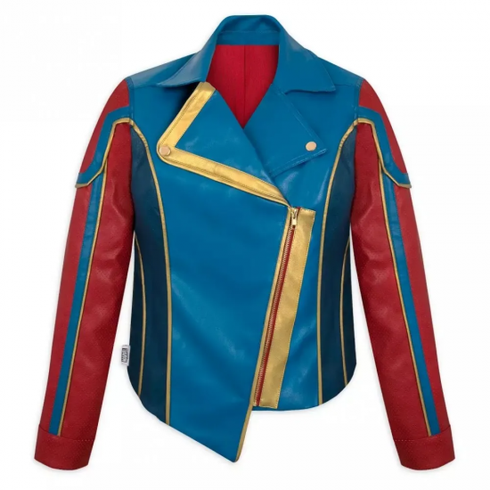 Ms Marvel Biker Costume Jacket