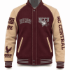 North Carolina Central Maroon Style Varsity Wool Jacket - Unisex